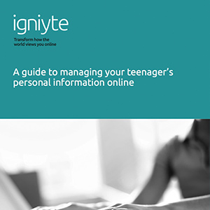 A Guide to Managing Your Teenager’s Personal Information Online
