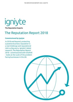 Reputational Risk - The Reputation Report 2018